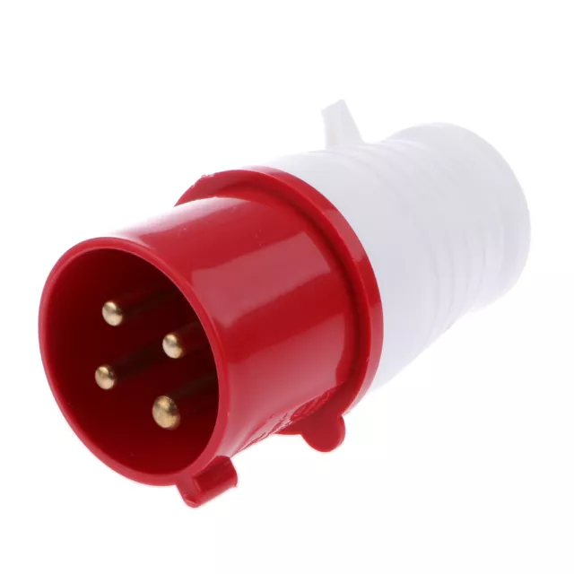 32 Amp 4pin Plug Prise murale 380V-415V Waterproof IP44 3