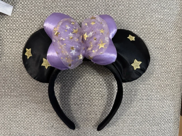 DISNEYLAND PARIS MINNIE Mouse Ears 25th Anniversary Purple  display picture 1