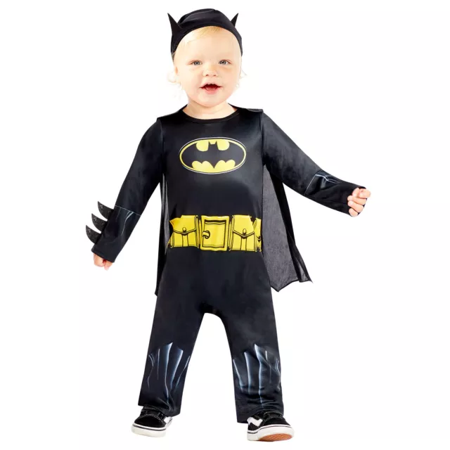 Child Toddler Batman Fancy Dress Superhero Costume Dark Knight Kid Boys Book