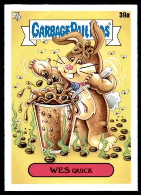 2021 Garbage Pail Kids Food Fight Base #39a WES QUICK