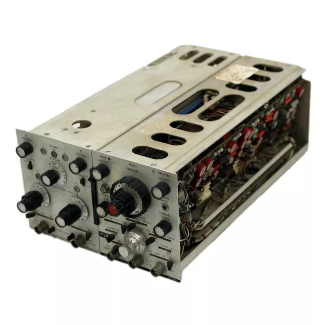 HP 1822A Time Base and Delay Generator/1801A Amplificatore verticale a doppio canale - B