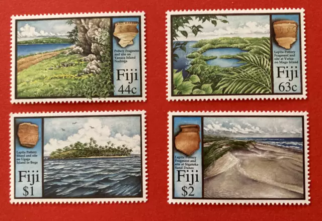 Fiji - 2000 Lapita Pottery - Set of 4 Stamps (MNH)