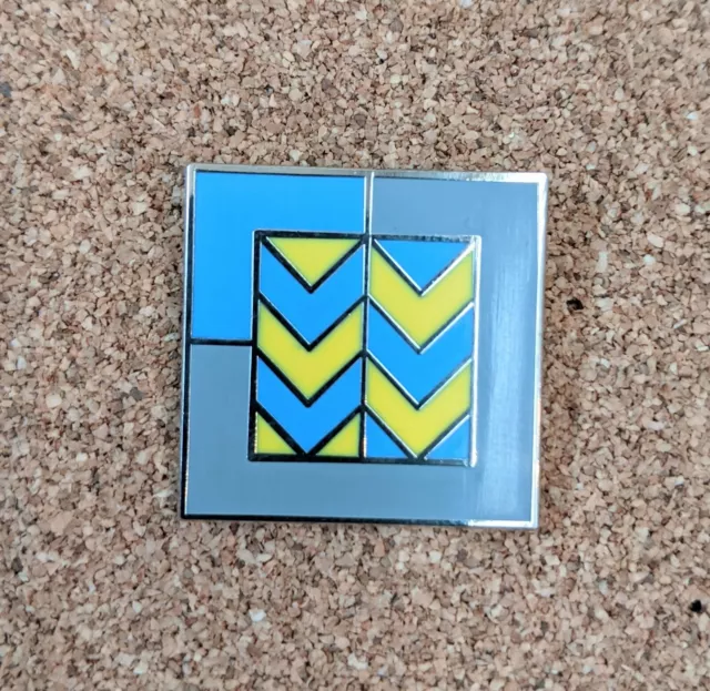 British Rail Railfreight Metals Sector enamel pin badge