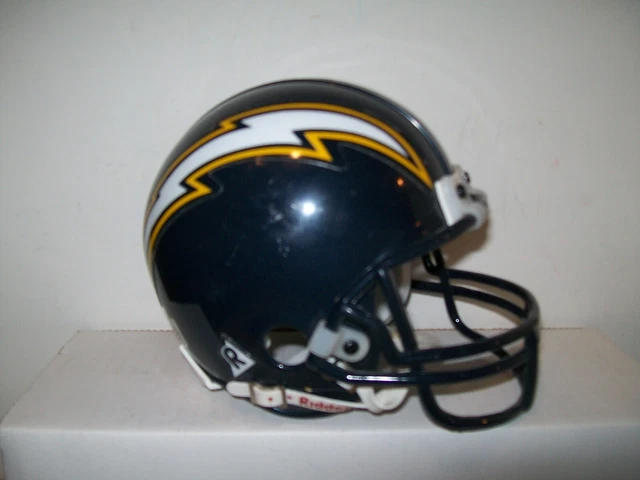 Nfl Los Angeles / San Diego Chargers Blue Riddell  Football Helmet  - Size 3 5/8