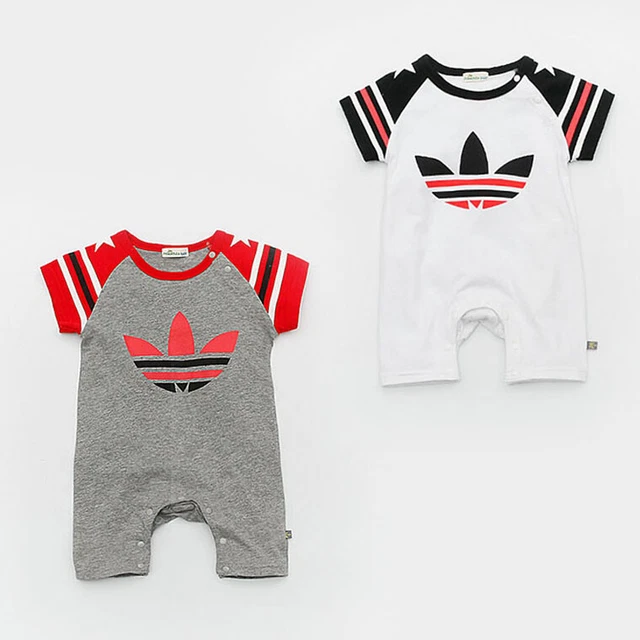 Tuta estiva tuffer neonato neonato bambino neonato bambini bambine vestiti di cotone 3