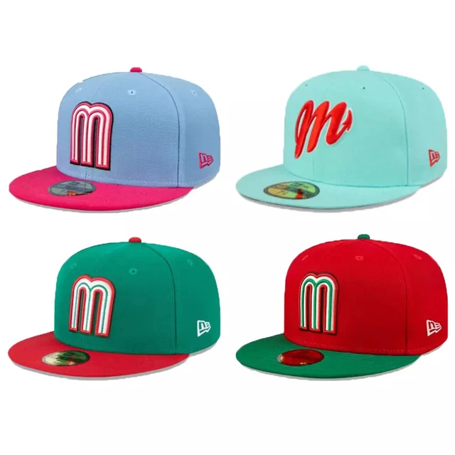 New Era 59FIFTY Mexico National Baseball Team Fitted Cap - WBC Two Tone Official