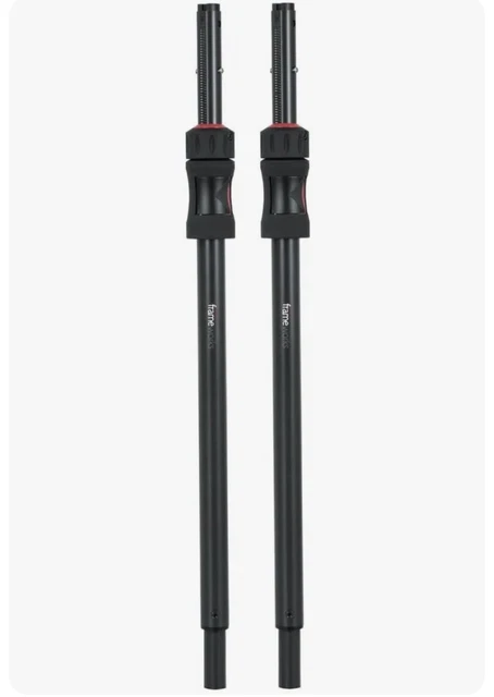 (2) Gator Framework GFW-ID-SPKR-SP ID Series Lift-assisted Speaker Pole and M20