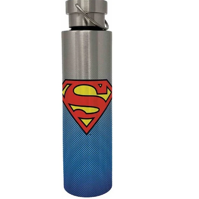 Botella de agua de acero inoxidable de DC Comics Superman