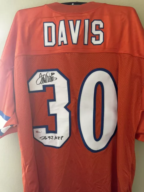 Terrell Davis Autographed Jersey w/ SB MVP- Certified