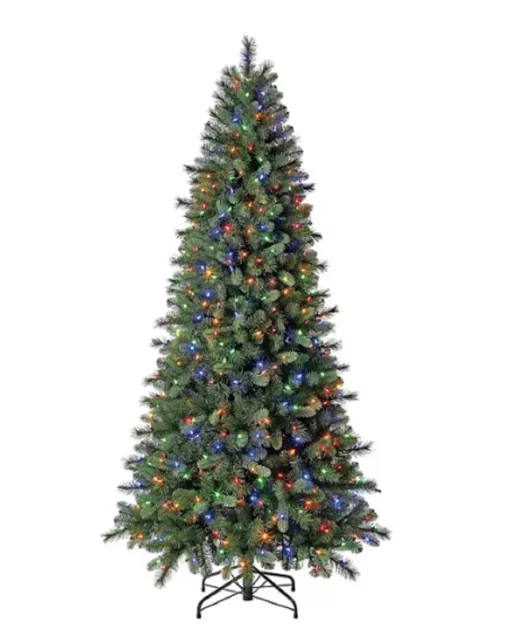Member Mark 7.5FT PreLit Virginia Pine Artificial Christmas Tree