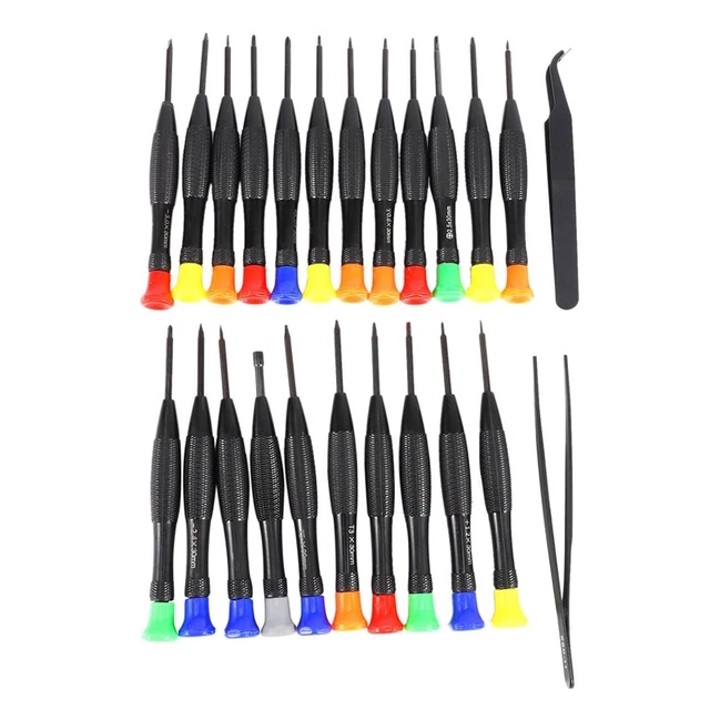 thumbnail image 2 of Screwdriver Set | 24 In 1 Precision Magnetic Alloy Steel Repair Tool Kit Mechanics Bit For Watches, Glasses, Electronics, Smart Phone, Laptop In -pack Of 1 2 of 9