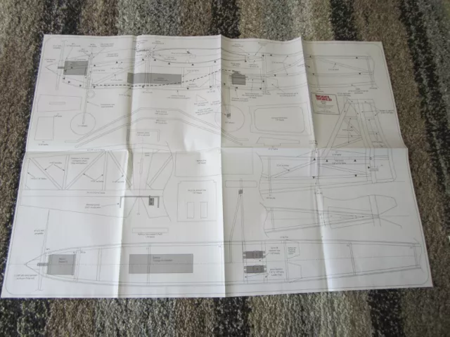 Shrike Plan + Artikel RCMW Juni 2017 51" Span Jet-ähnliches Modell