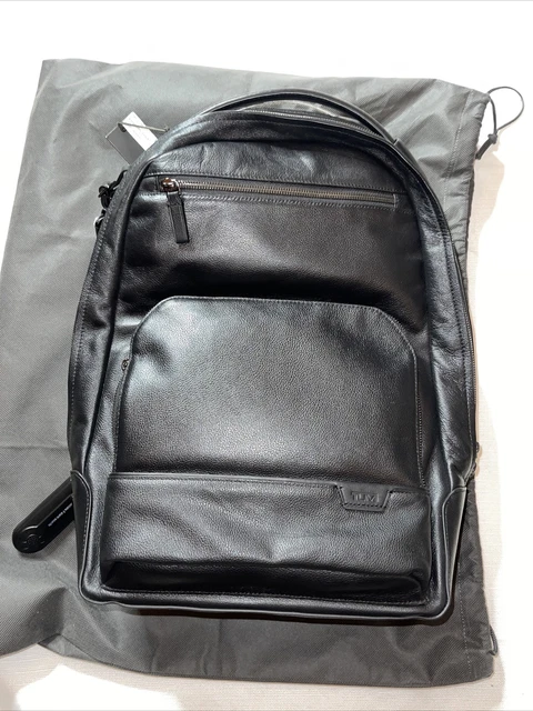 TUMI Harrison Backpack Leather Color: Black New With Tags Retail: $725.00
