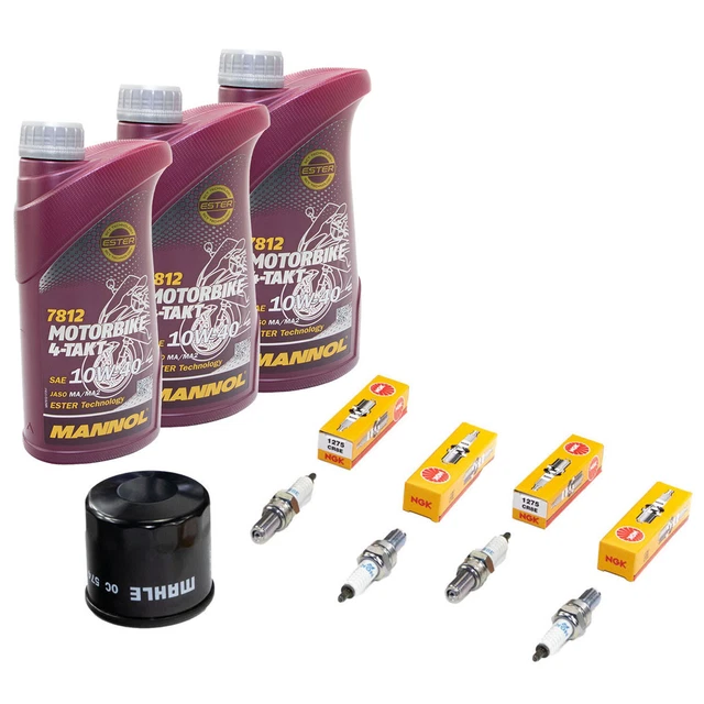 Kit De Révision Complet MOTUL Pour Suzuki Bandit 650 GSF (2007-2008) - Filtre, Huile, Bougie