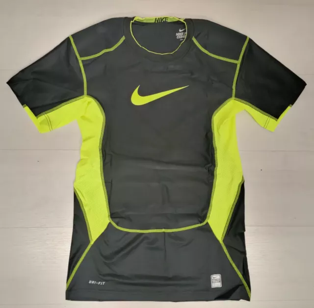 6791 Nike Pro Combat Maglia Maglietta Termica Tecnica Compressione Specifica Run