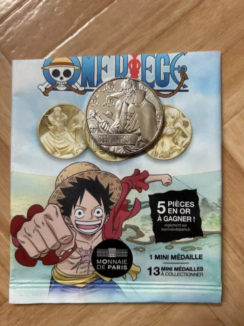 ONE PIECE - Mini Médailles Monnaie de Paris 2024 - Shanks