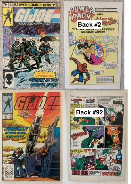 G.I. Joe: A Real American Hero (85 books) - Includes #21 - Comic Book LOT