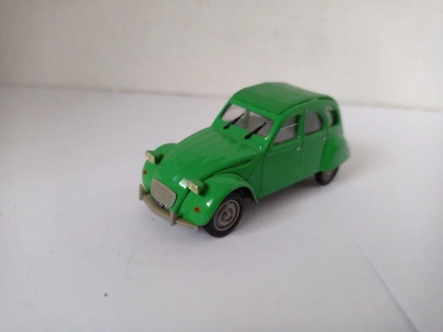 Jouet Ancien Norev Citroën Angoulême Troc 2CV 1999 (1/43, France)