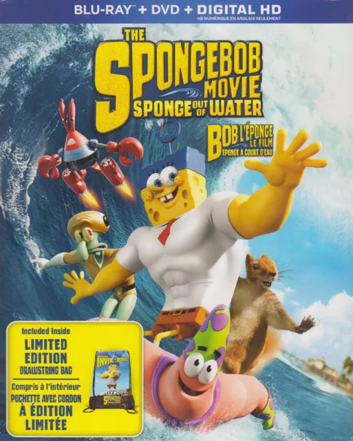 The Spongebob Film Éponge Out De Eau (Blu-Ra Neuf Bleu