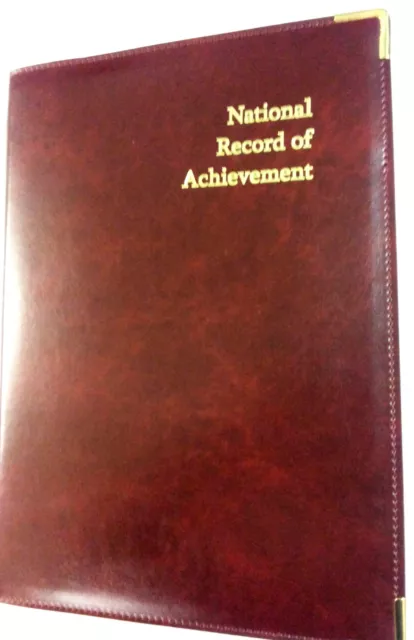 Top  Executive Type National Record Of Achievement A4 Folder - Stitched-Choose