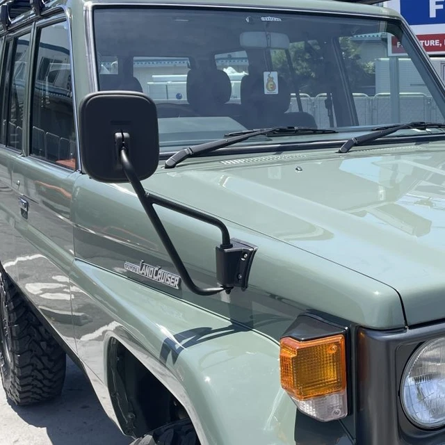 TOYOTA GENUINE LAND CRUISER 70 Series Fender Mirror LH RH Set JDM Japan