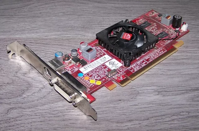 HP Compaq Radeon HD 4550 512MB PCIe x16 Grafikkarte DMS-59 S-Video aktiv