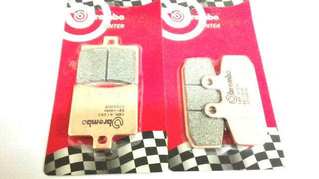 Plaquettes De Frein Brembo Avant + Arrière Pour Honda CB F Hornet 600 1998-2006 Et CBF/N 600 2007