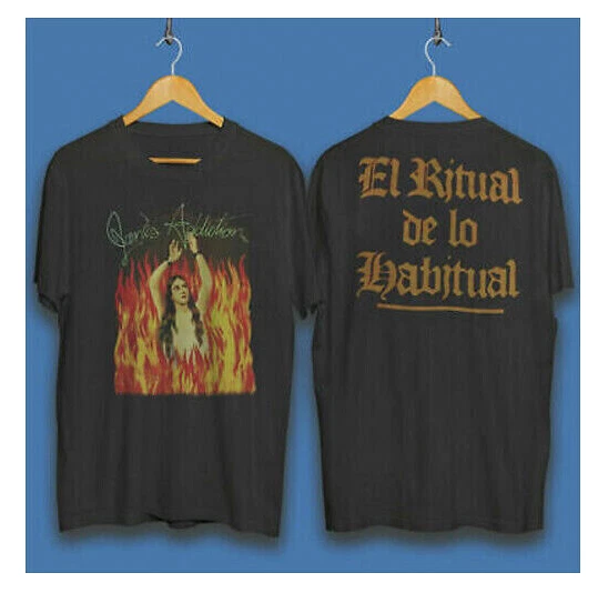 NEW Janes Addiction Angel Ritual De Lo Habitual 1991 T-Shirt