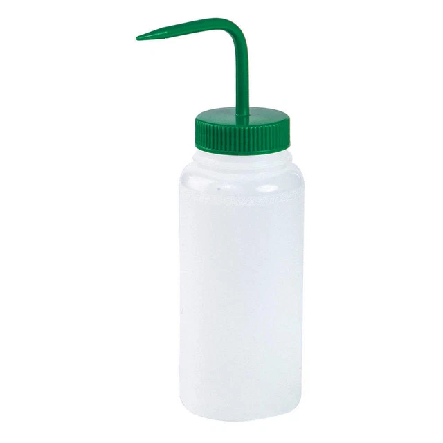 SP SCIENCEWARE F11628-0500 Wash Bottle,Std 16 oz,500mL,Green,PK6