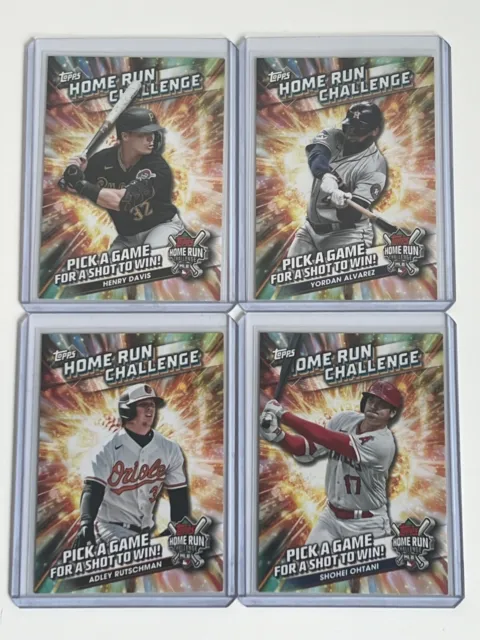 2024 Topps Series 1 Home Run Challenge You Pick You Choose Your Card!