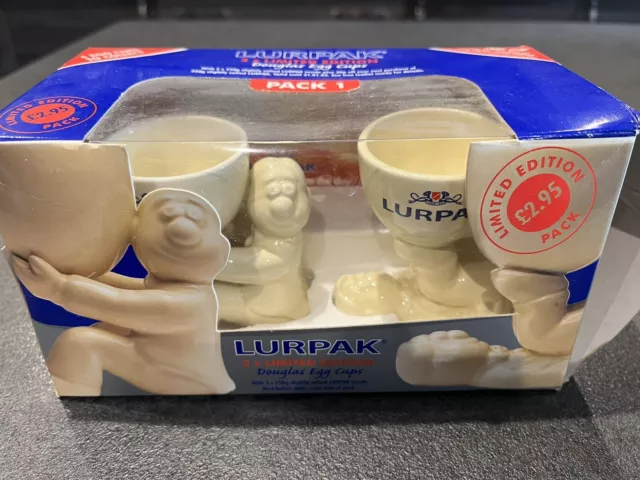 Lurpak 2x Limited Edition Boxed Douglas Egg Cups