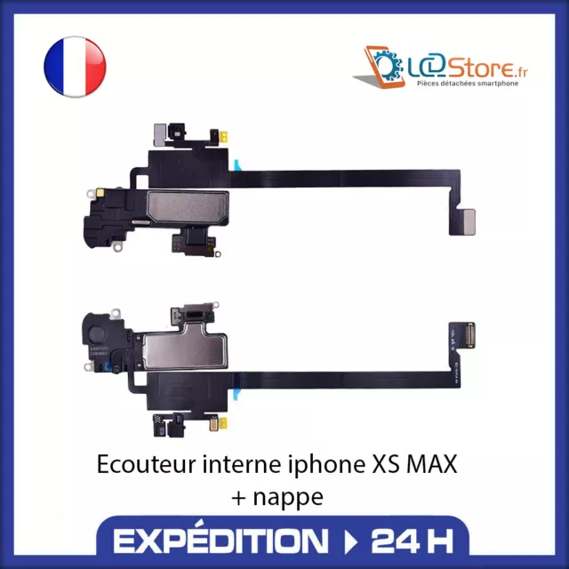 Écouteur interne IPHONE XS MAX + Micro + CAPTEUR LUMIÈRE PROXIMITÉ HAUT PARLEUR