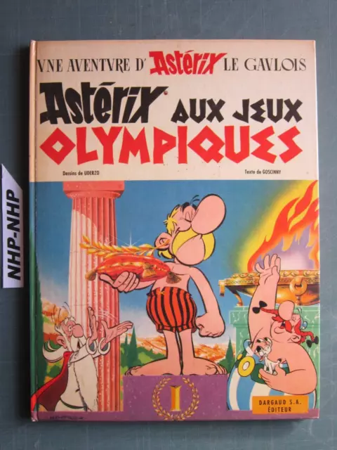 BD "Astérix aux Jeux Olympiques", Uderzo / Goscinny, EO 1968