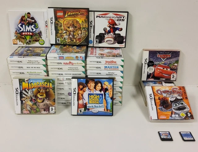 39X NINTENDO DS Games Joblot - Indiana Jones Mario Kart Harry Potter ...