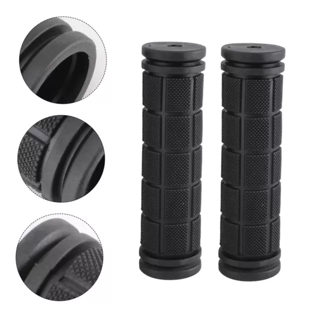 Anti Slip Soft Bike Handlebar Handle Hand Grips BMX MTB Mountain Bike Bicycle 3