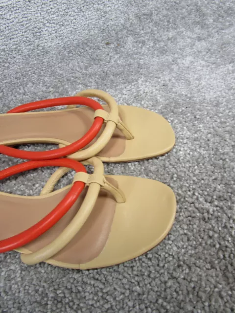 Mansur Gavriel Sandals Womens Size 39.5 Eu 9 Us Nude Leather 2