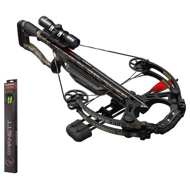 BARNETT Whitetail Hunter STR Mossy Oak Bottomland Crossbow with 4x32 Scope