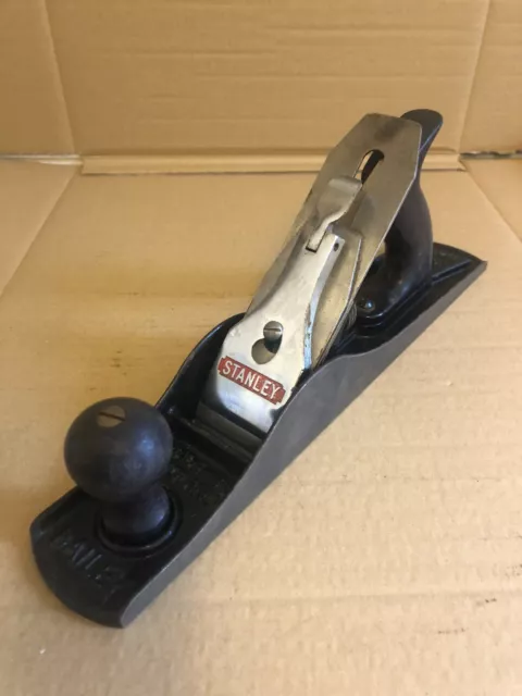 Vintage Stanley Bailey No.5 Plane Carpentry Tool Made in England