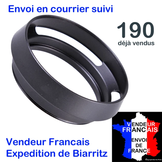 43mm Pare-Soleil Argent D'objectif Photo, Vidéo en Métal 43mm - Photo, audio & vidéo