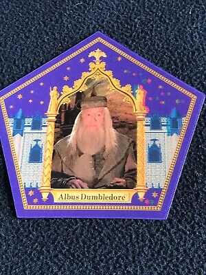 Harry Potter chocolate frog card Albus Dumbledore