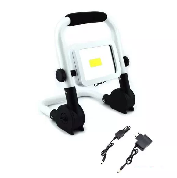 Faro Foco LED Recargable Portátil Antorcha Emergencia Lámpara 30W TE-B0045 2