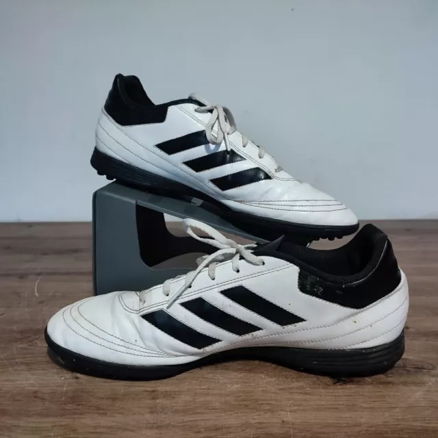 Adidas Goletto White Astro Turf Football Boots Size UK 13