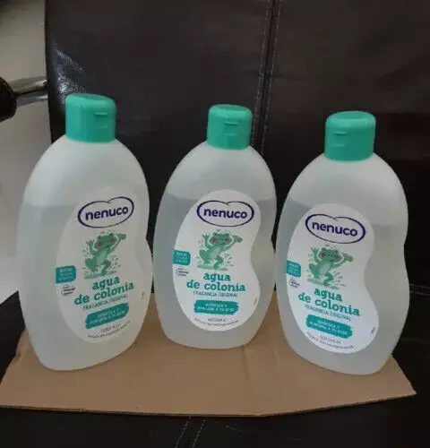 3 X Nenuco Agua De Colonia Cologne - 500ml