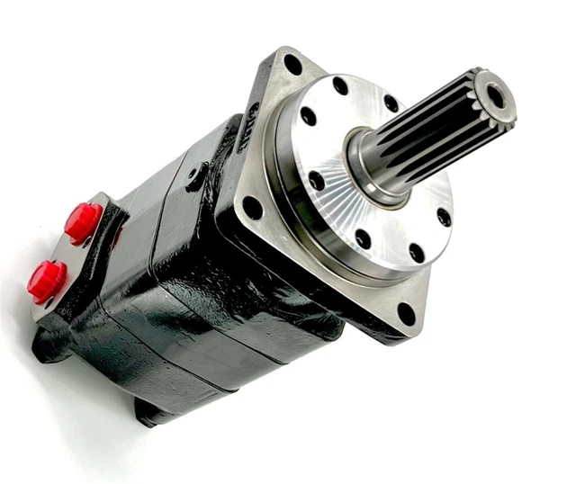 Motore Idraulico 125,2 CC/REV Con Albero PTO 1 3/8" - Alta Efficienza Per Trattori E Macchine Agricole