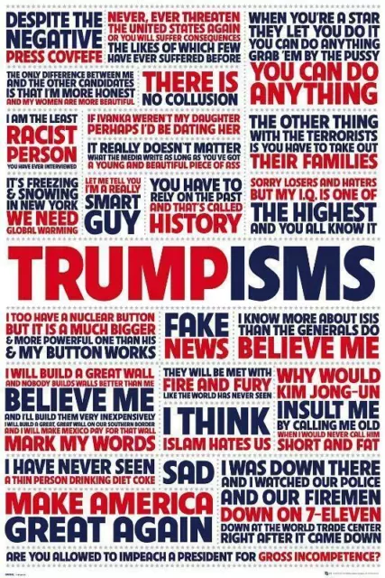 Trump : Trumpisms - Maxi Poster 61cm x 91.5cm nuevo y sellado