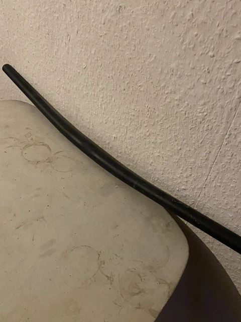 Spezialisierte Hybrid Fahrrad Lenker 660 mm breite schwarze Stangen 25,4 mm Klemme 405g XC 6