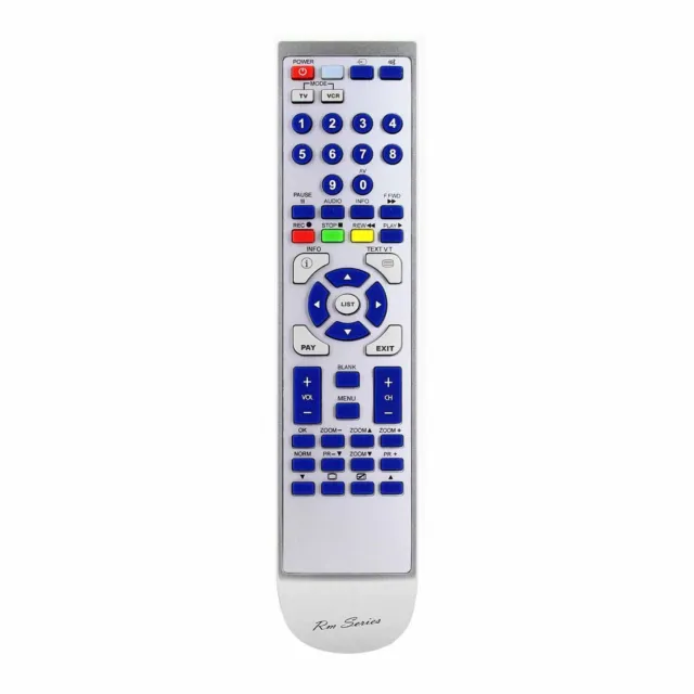 RM Series Remote Control fits FERGUSON 28WF64ERTV/VCR 28WF64ESTV/VCR