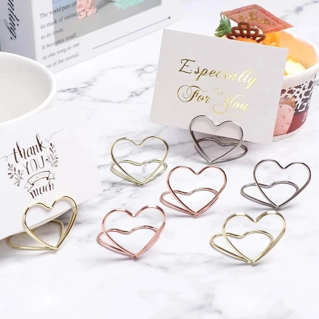 12 Porte-Cartes Acrylique Fisynug - Chevalets Table Transparents