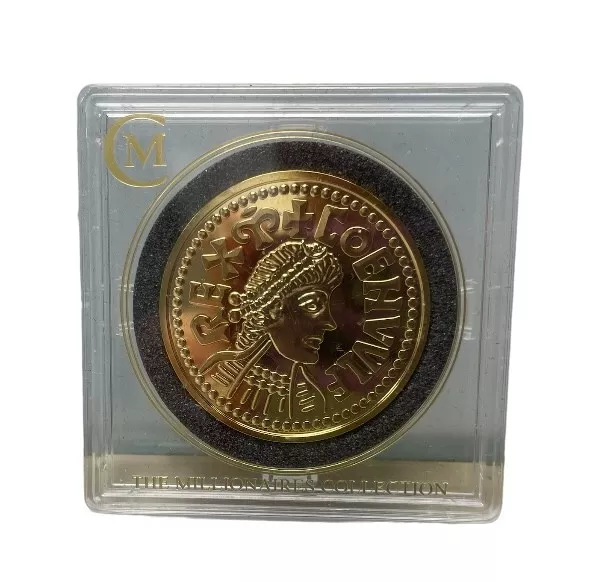 The Millionaires Collection - Coenwulf Penny - 15g - Gold Plated