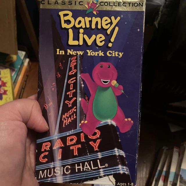 BARNEY - LIVE in New York City (VHS, 1994, klassische Sammlung) EUR 73 ...